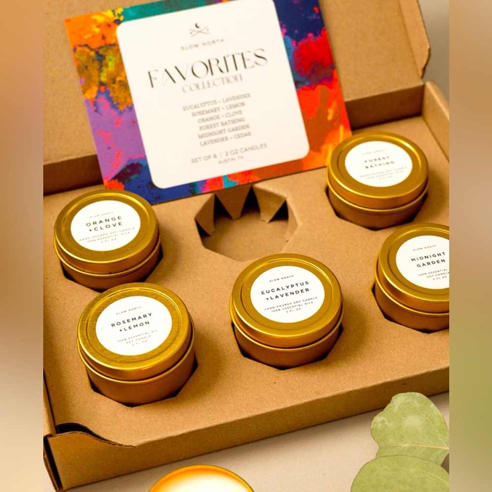 NEW! Slow North Favorites Collection Candle Set